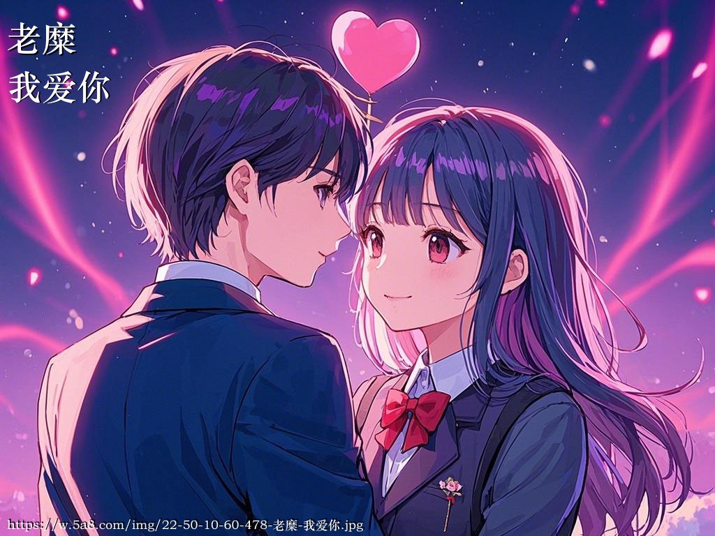 老糜我爱你搞笑图片
